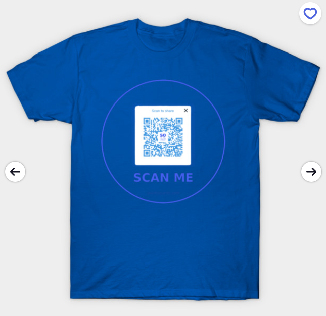 SoloBizCards Scan Me Merch